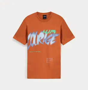 COURAGE GRAPHIC T-SHIRT