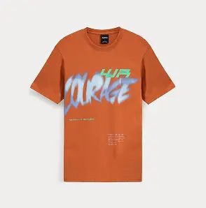 COURAGE GRAPHIC T-SHIRT
